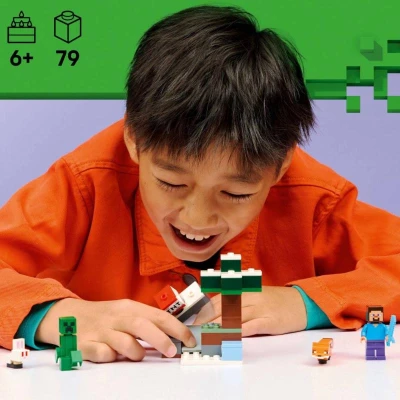 Lego MINECRAFT Steve a dobrodružství v tajze 21583 (stavebnice)