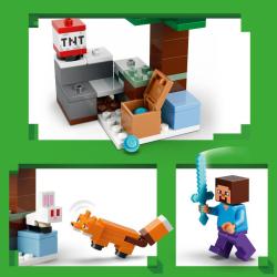 Lego MINECRAFT Steve a dobrodružství v tajze 21583 (stavebnice)