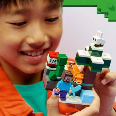 Lego MINECRAFT Steve a dobrodružství v tajze 21583 (stavebnice)
