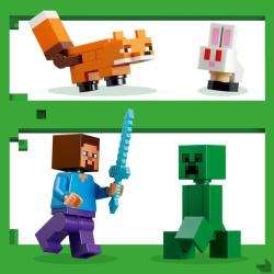 Lego MINECRAFT Steve a dobrodružství v tajze 21583 (stavebnice)