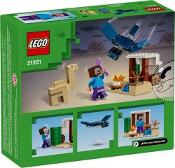 Lego MINECRAFT Steve a výprava do pouště 21251 (stavebnice)