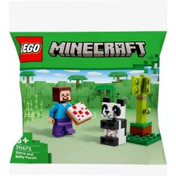 Lego MINECRAFT Steve s pandou Lego MINECRAFT Steve s pandou