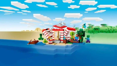 Lego MINECRAFT TNT Dům v džungli 21275 (stavebnice)