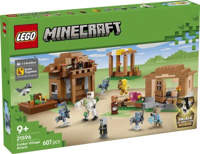 Lego MINECRAFT Útok Mága na vesnici 21596 (stavebnice)