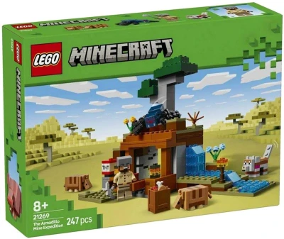 Lego MINECRAFT Výprava do dolu a pásovec 21269 (stavebnice) Lego MINECRAFT Výprava do dolu a pásovec 21269 (stavebnice)
