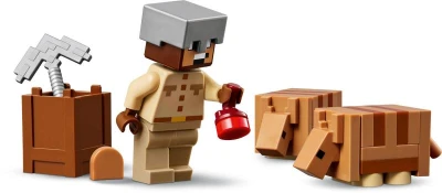 Lego MINECRAFT Výprava do dolu a pásovec 21269 (stavebnice)
