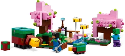 Lego MINECRAFT Záhrada s rozkvitnutými čerešňami 21260 (stavebnica)