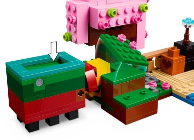Lego MINECRAFT Záhrada s rozkvitnutými čerešňami 21260 (stavebnica)