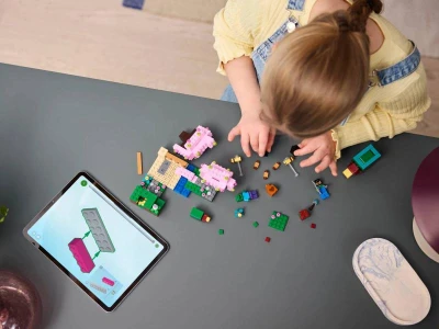 Lego MINECRAFT Záhrada s rozkvitnutými čerešňami 21260 (stavebnica)