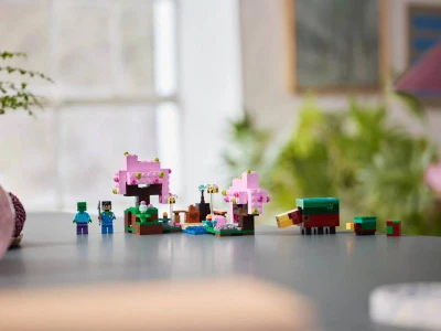 Lego MINECRAFT Záhrada s rozkvitnutými čerešňami 21260 (stavebnica)