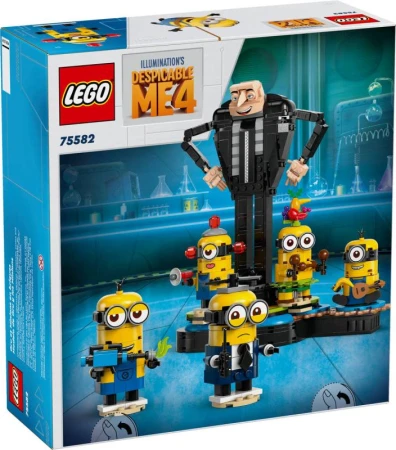 Lego MINIONS Gru a Mimoni z kostek (Já padouch 4) 75582 (stavebnice)