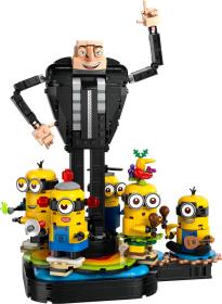 Lego MINIONS Gru a Mimoni z kostek (Já padouch 4) 75582 (stavebnice)