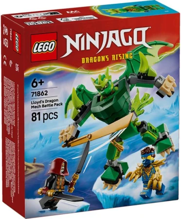 Lego NINJAGO Bojový balíček: Lloydův dračí oblek 71862 (stavebnice) Lego NINJAGO Bojový balíček: Lloydův dračí oblek 71862 (stavebnice)