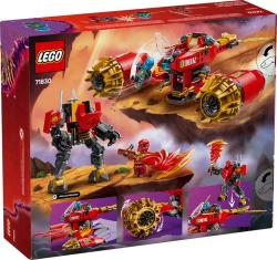 Lego NINJAGO Kaiův bouřný jezdec a robot 71830 (stavebnice)