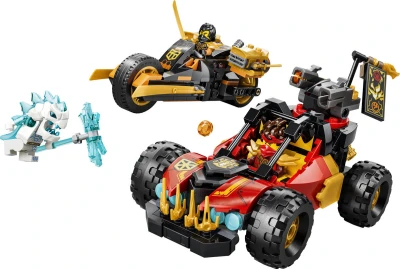 Lego NINJAGO Kombinovateľné vozidlá Kaia a Colea 71864 (stavebnica)