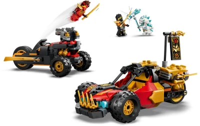 Lego NINJAGO Kombinovateľné vozidlá Kaia a Colea 71864 (stavebnica)