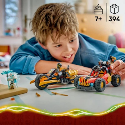 Lego NINJAGO Kombinovateľné vozidlá Kaia a Colea 71864 (stavebnica)