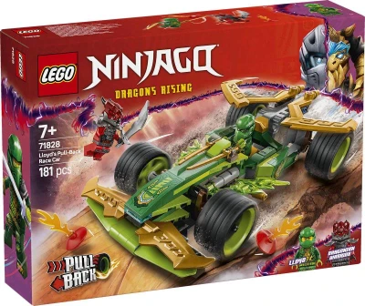 Lego NINJAGO Lloydovo závodní auto zpětný chod 71828 (stavebnice) Lego NINJAGO Lloydovo závodní auto zpětný chod 71828 (stavebnice)