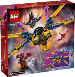 Lego NINJAGO Ras, Arin a superbouřkové letadlo 71833 (stavebnice)