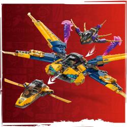 Lego NINJAGO Ras, Arin a superbouřkové letadlo 71833 (stavebnice)