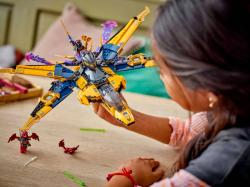 Lego NINJAGO Ras, Arin a superbouřkové letadlo 71833 (stavebnice)