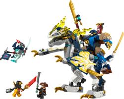 Lego NINJAGO Rogue a robotický dračí jezdec 71843 (stavebnice)