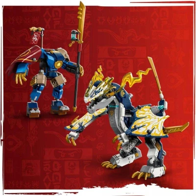 Lego NINJAGO Rogue a robotický dračí jezdec 71843 (stavebnice)