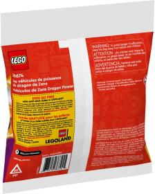 Lego NINJAGO Zaneovo auto 2v1 30674 (stavebnice)