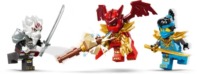 Lego NINJAGO Zilvar a dračí bestie Grimtak 71863 (stavebnice)