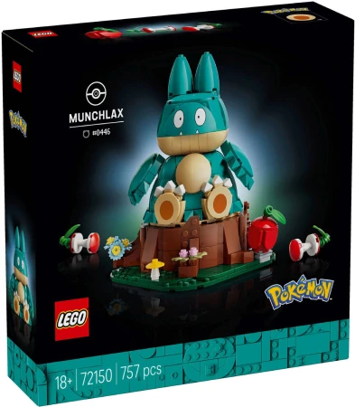 Lego POKÉMON Munchlax 72150 (stavebnice)
