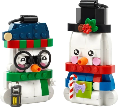 Lego SEASONAL Ozdobní sněhuláci 40812 (stavebnice)