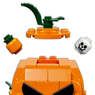 Lego SEASONAL Pick-up s halloweenskými dýněmi 40822 (stavebnice)