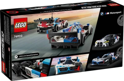 Lego SPEED CHAMPIONS BMW M4 GT3 + BMW M Hybrid V8 76922 (stavebnica)