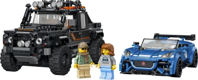 Lego SPEED CHAMPIONS Jaguar a Land Rover 77264 (stavebnice)