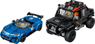 Lego SPEED CHAMPIONS Jaguar a Land Rover 77264 (stavebnice)