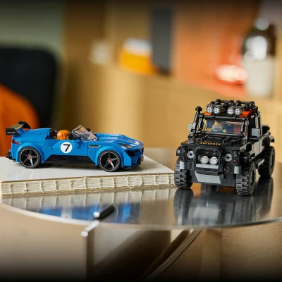 Lego SPEED CHAMPIONS Jaguar a Land Rover 77264 (stavebnice)