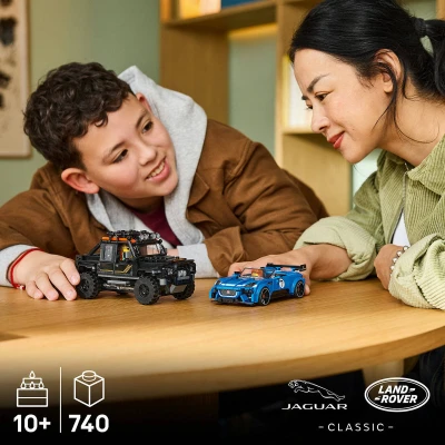 Lego SPEED CHAMPIONS Jaguar a Land Rover 77264 (stavebnice)