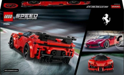 Lego SPEED CHAMPIONS Sportovní auto Ferrari SF90 77254 (stavebnice)