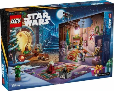 Lego STAR WARS Adventní kalendář rozkládací s herní plochou