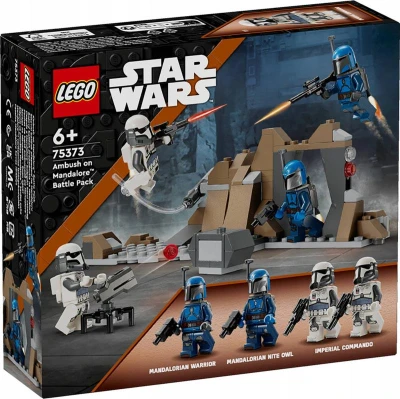 Lego STAR WARS Bitevní balíček přepadení na Mandaloru 75373 (stavebnice) Lego STAR WARS Bitevní balíček přepadení na Mandaloru 75373 (stavebnice)