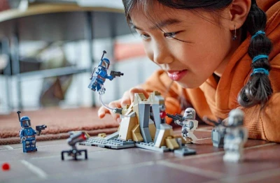 Lego STAR WARS Bitevní balíček přepadení na Mandaloru 75373 (stavebnice)