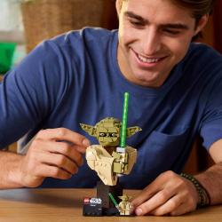 Lego STAR WARS Hviezdne vojny Busta Yodu 75438 (stavebnica)