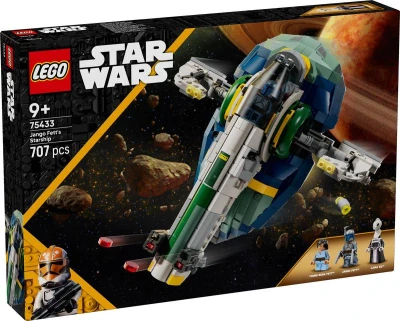 Lego STAR WARS Jango Fett a jeho hvězdná loď 75433 (stavebnice) Lego STAR WARS Jango Fett a jeho hvězdná loď 75433 (stavebnice)