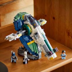 Lego STAR WARS Jango Fett a jeho hvězdná loď 75433 (stavebnice)
