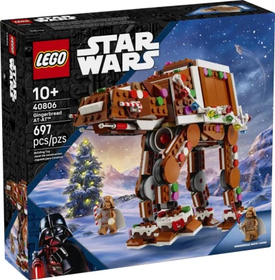 Lego STAR WARS Perníkový transportér AT-AT 40806 (stavebnice)