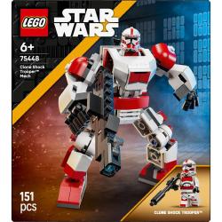 Lego STAR WARS Robotický oblek klonového šokového vojáka 75448 (stavebnice)