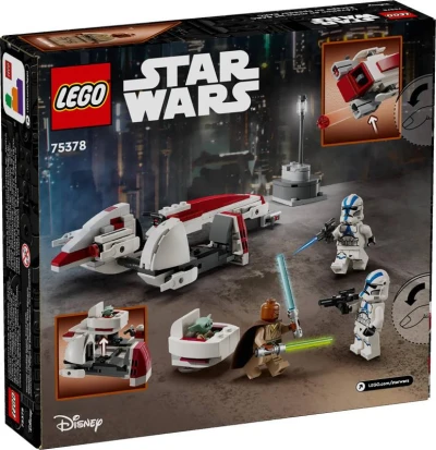Lego STAR WARS Útěk na spídru BARC 75378 (stavebnice)