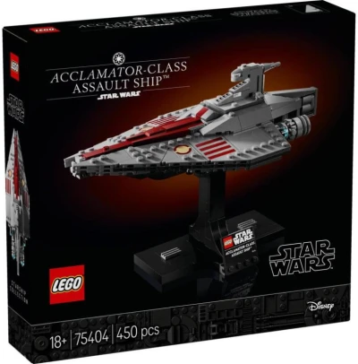 Lego STAR WARS Útočná loď třídy Acclamator 75404 (stavebnice) Lego STAR WARS Útočná loď třídy Acclamator 75404 (stavebnice)