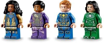 Lego SUPER HEROES Marvel Eternals Ve stínu Arishema 76155 (stavebnice)