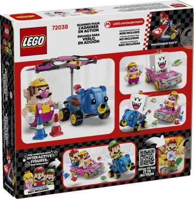 Lego SUPER MARIO Mario Kart Wario a King Boo 72038 (stavebnice)